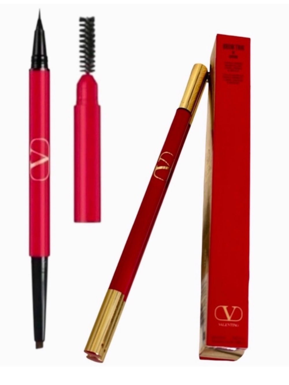 Valentino Browliner and brush Duo NWOT NIB in Granite 03